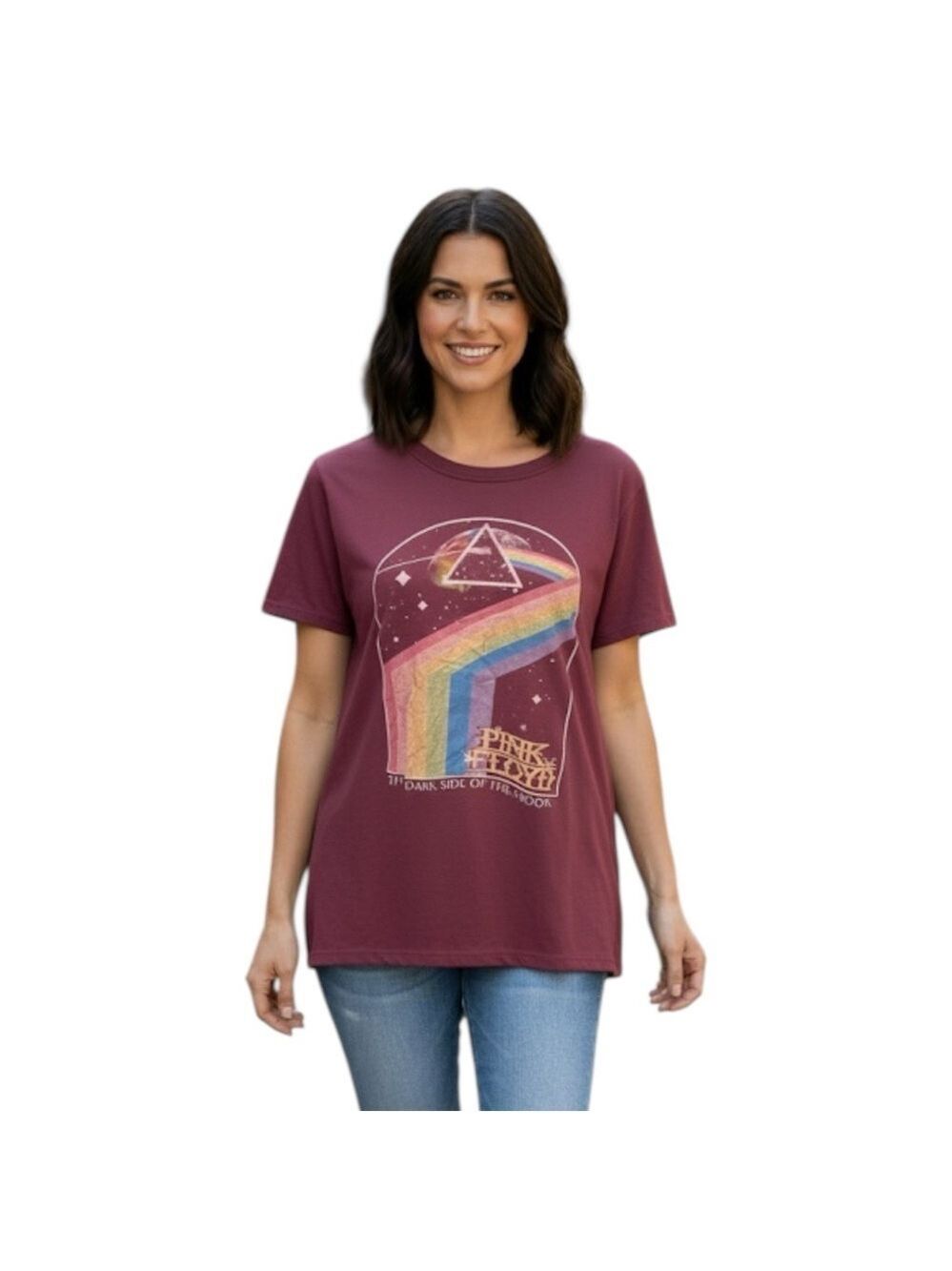 Pink Floyd Dark Side Of The Moon Women’s XXL T-Shirt